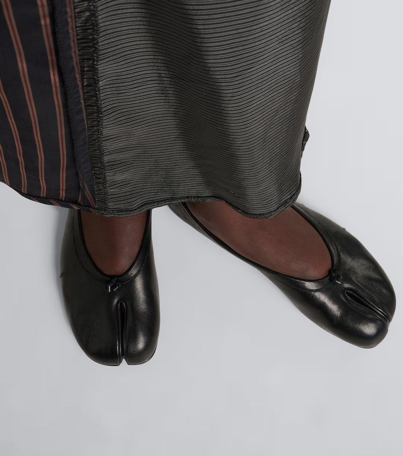 Maison Margiela Ballerines Tabi en cuir